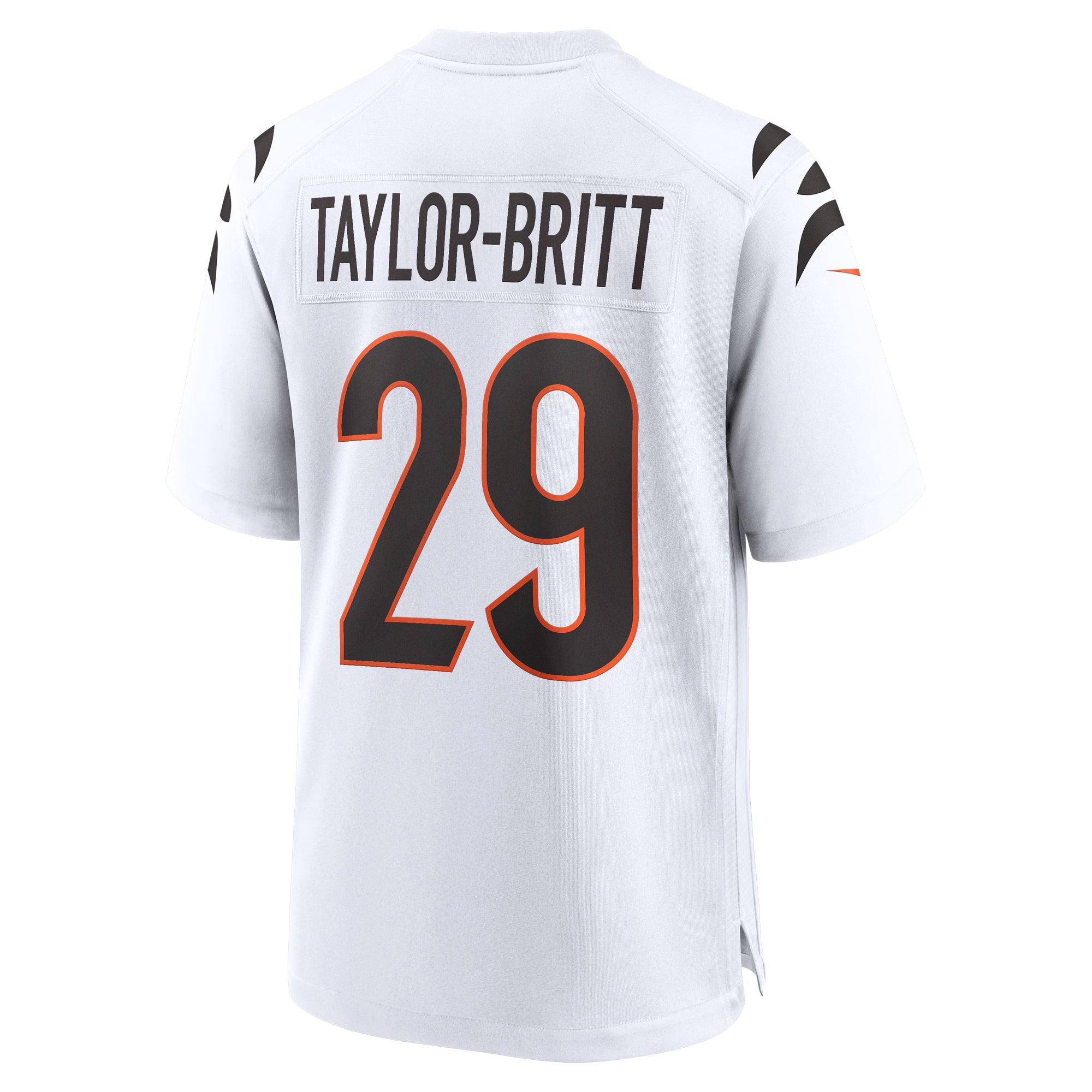 Cincinnati Bengals Cam Taylor-Britt White Game Jersey