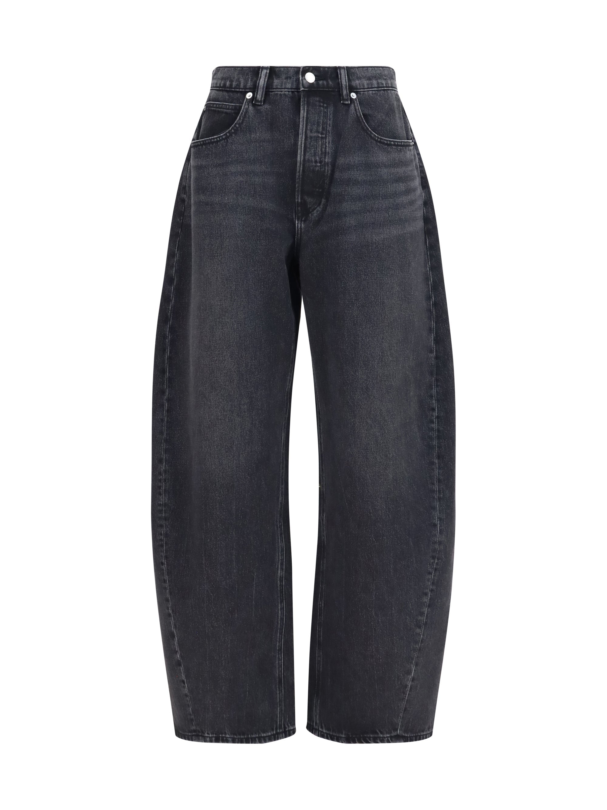 Alexander Wang Women Crystal Balloon Jeans