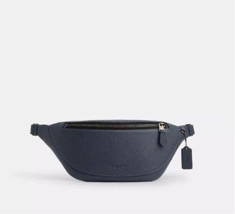 NWT Coach CP028 Men’s Warren belt bag In Leather