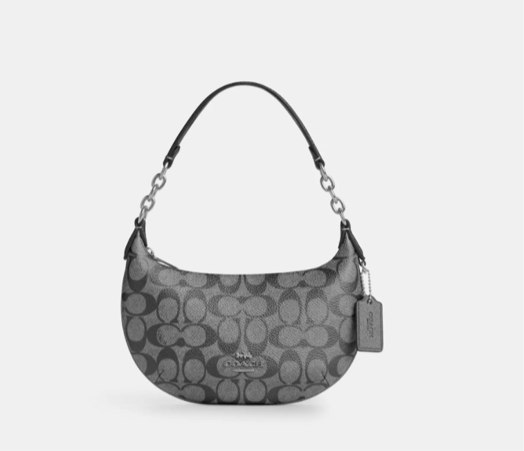 NWT Coach Mini Payton Bag In Signature Canvas & Leather