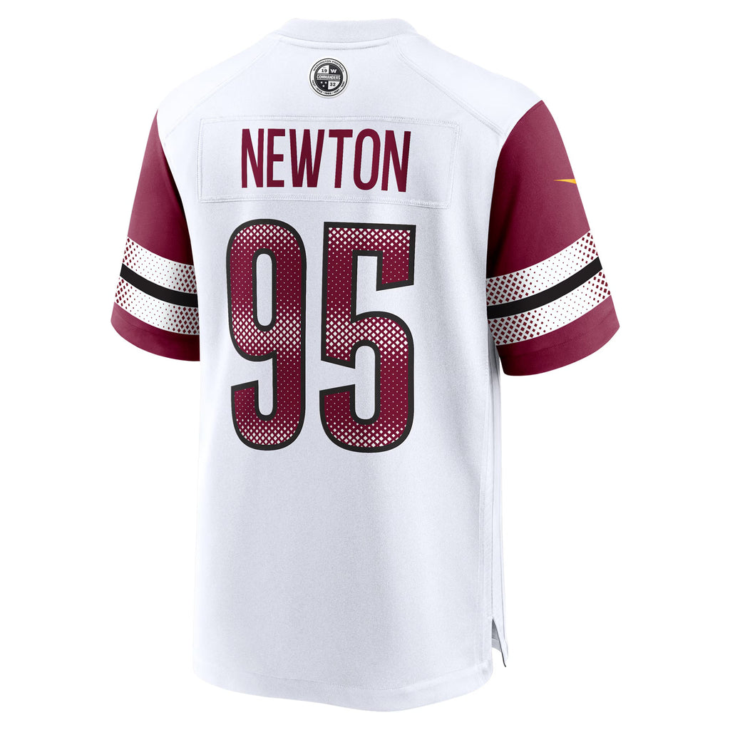 Washington Commanders Jer'Zhan Newton White Game Jersey