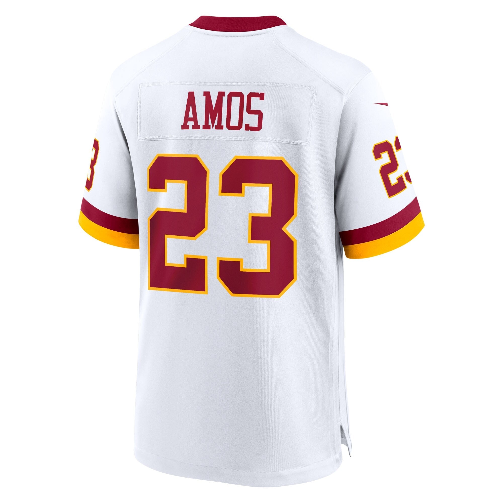 Washington Commanders Trey Amos White Game Super Bowl Era Jersey