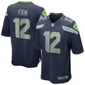 Seattle Seahawks 12s College Navy Team Game Jersey