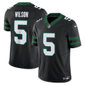 New York Jets Garrett Wilson Legacy Black Alternate Vapor F.U.S.E. Limited Jersey