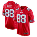 Buffalo Bills Dawson Knox Red Alternate Game Jersey
