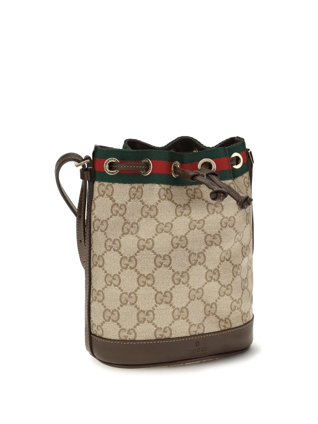 Gucci Women Web Stripe Bucket Bag
