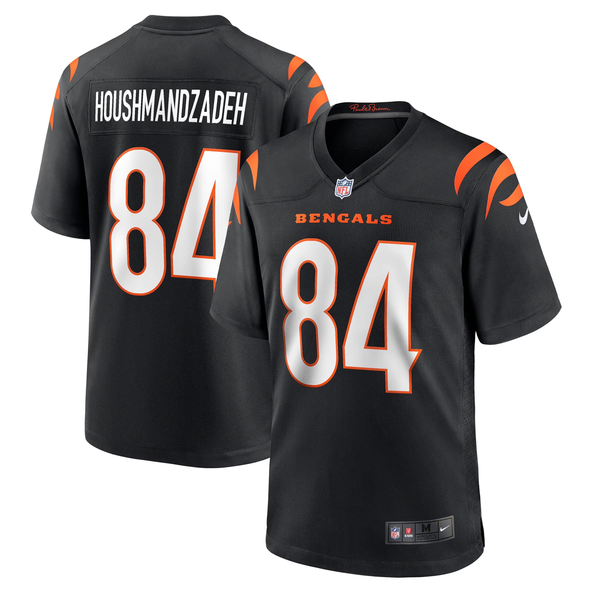 Cincinnati Bengals T. J. Houshmandzadeh Black Team Retired Player Game Jersey