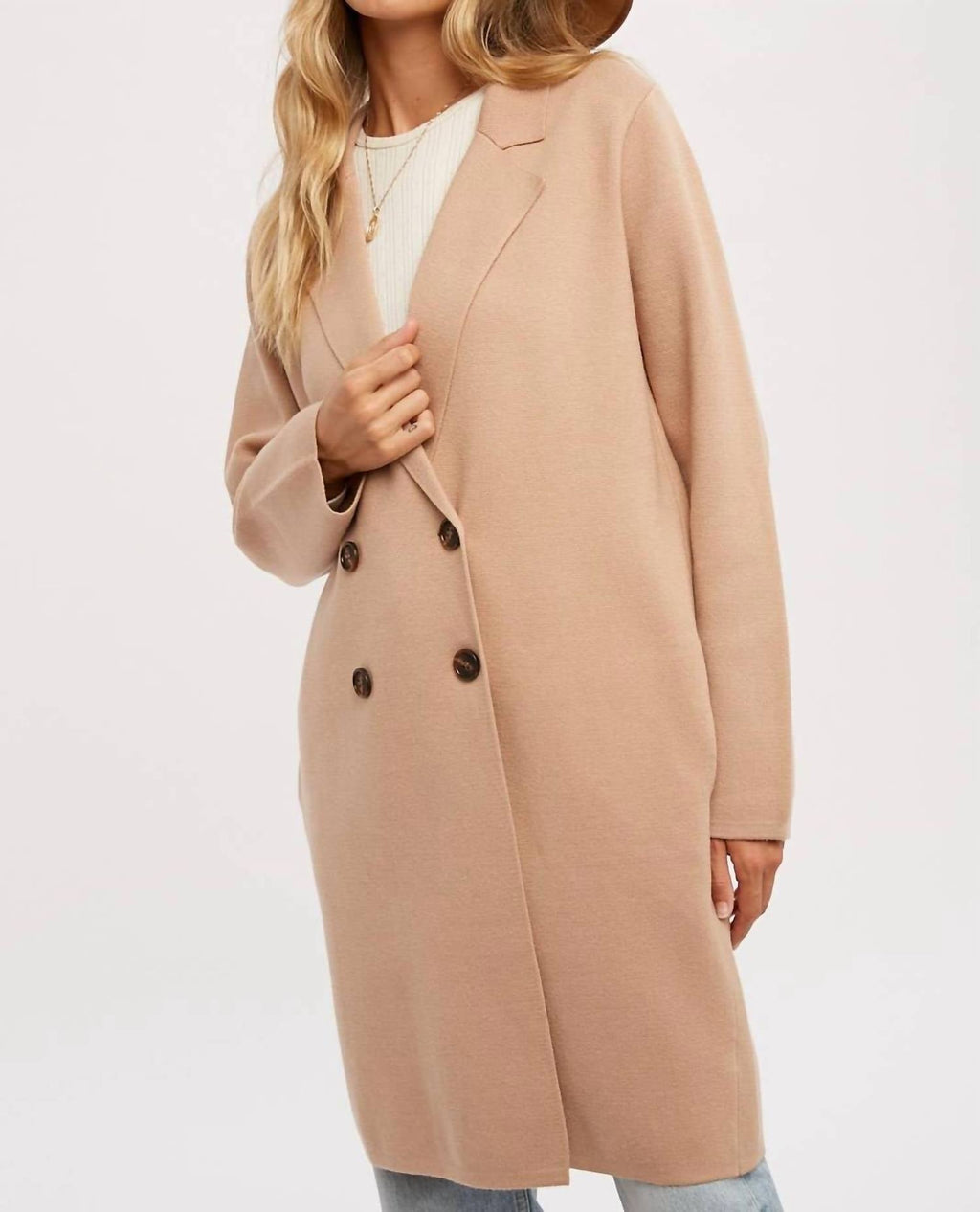 Christen Coatigan In Tan