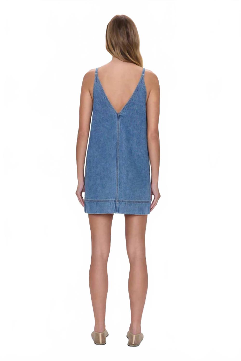 Tavi Mini Dress In Palms