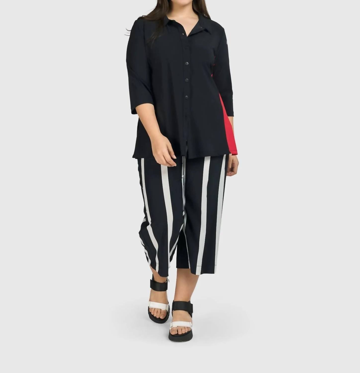 Tekbika Adeline Shirt Jacket In Black