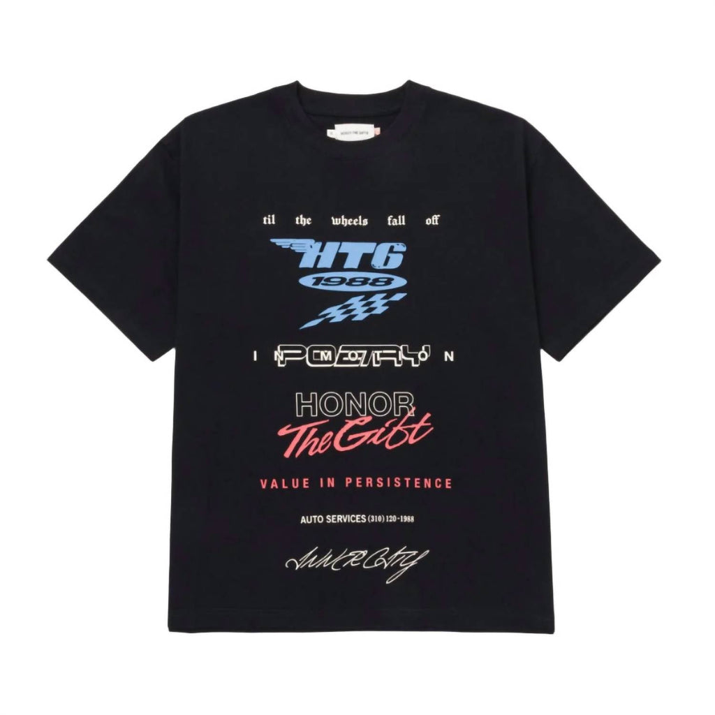 Men's Persistance Race Tee In Black