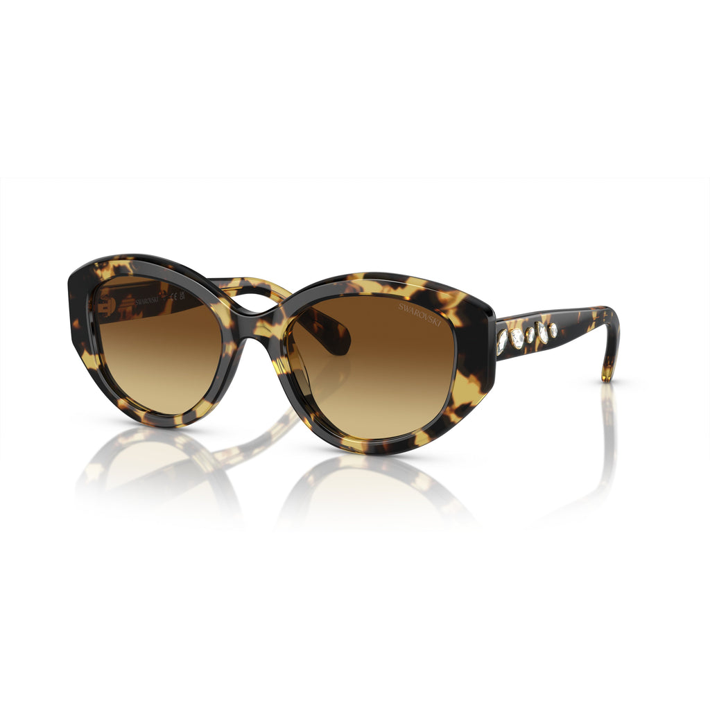 0Sk6005 Cat-Eye Sunglasses with Tortoiseshell Frame