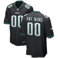 custom Philadelphia Eagles Black Alternate Game jersey
