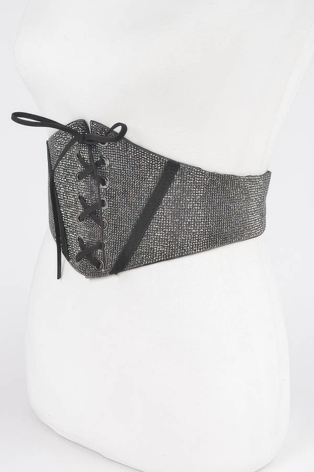 Rhinestone Corset Elastic Belt