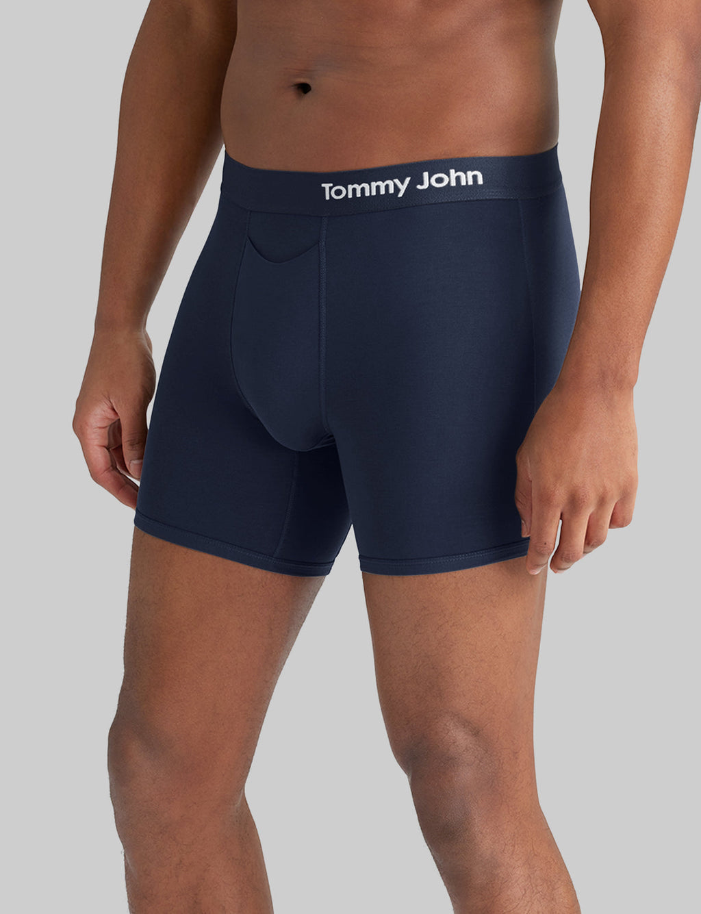 Men's Cool Cotton Mid-Length Boxer Brief 6"
