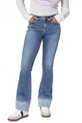 Mid Rise Full Inseam Bootcut Jean In Lagoon