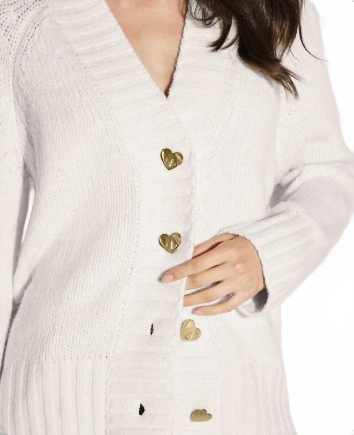 Hartley Cardigan In Snow