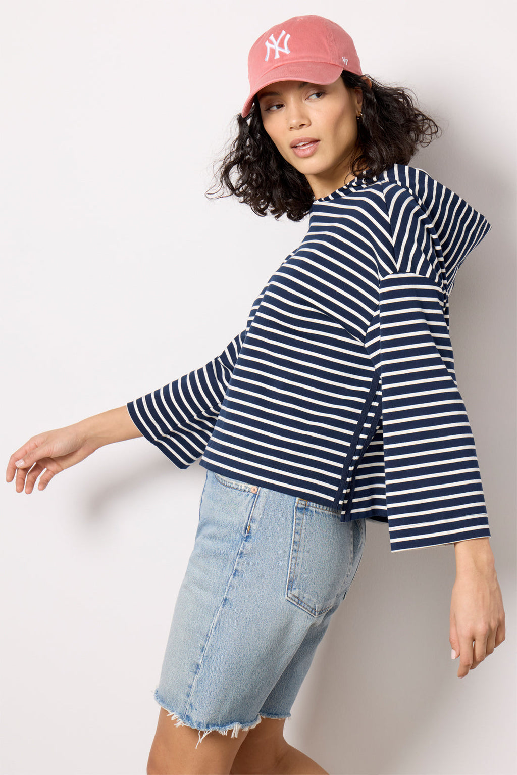 Women's Mia Stripe Hoodie