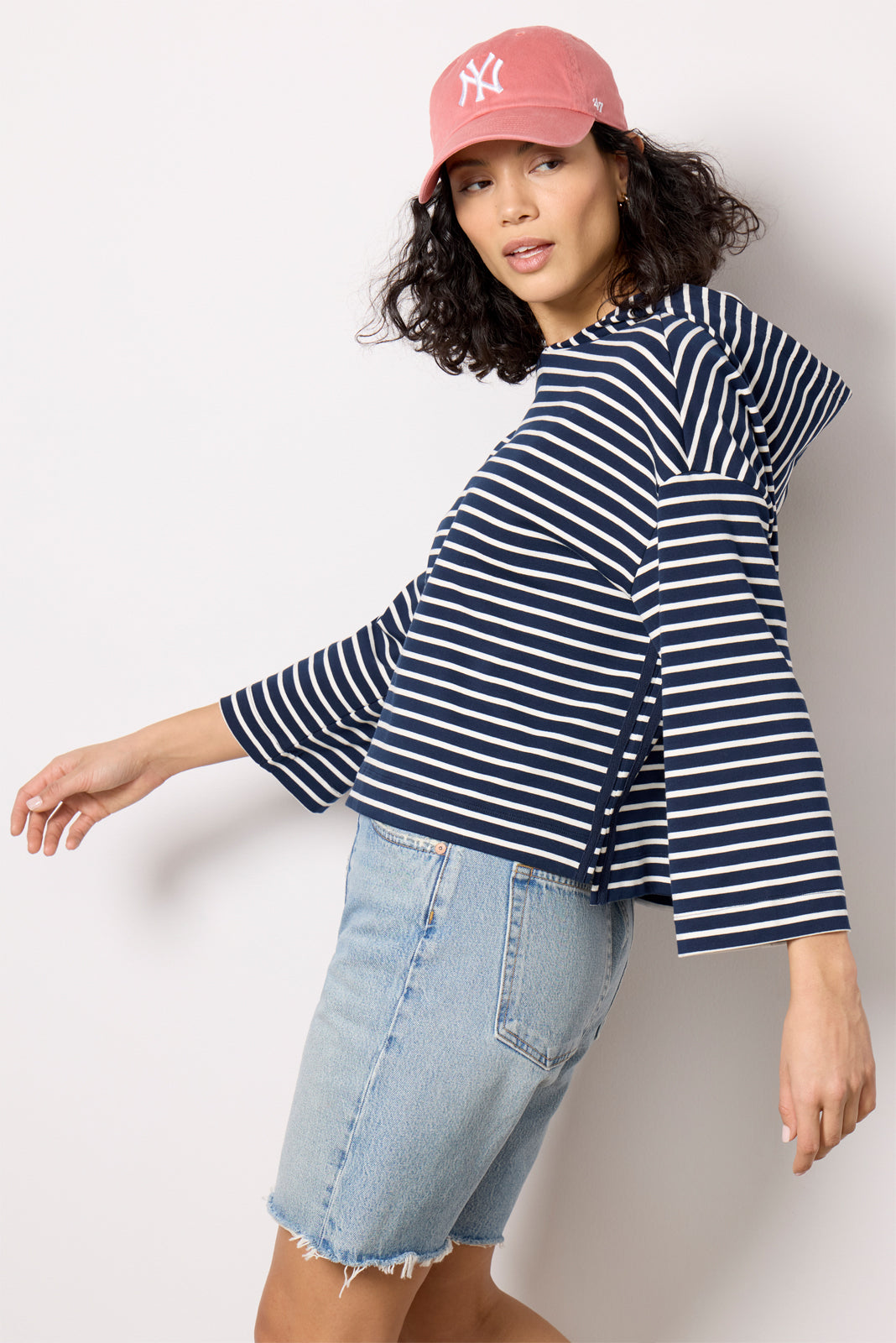 Women's Mia Stripe Hoodie