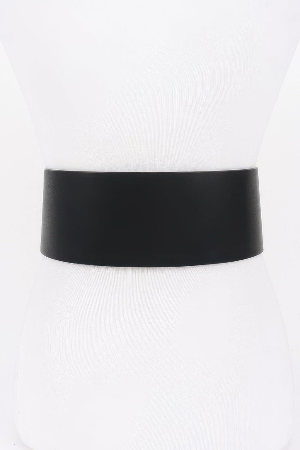 Faux Leather Plus Size Waist Belt