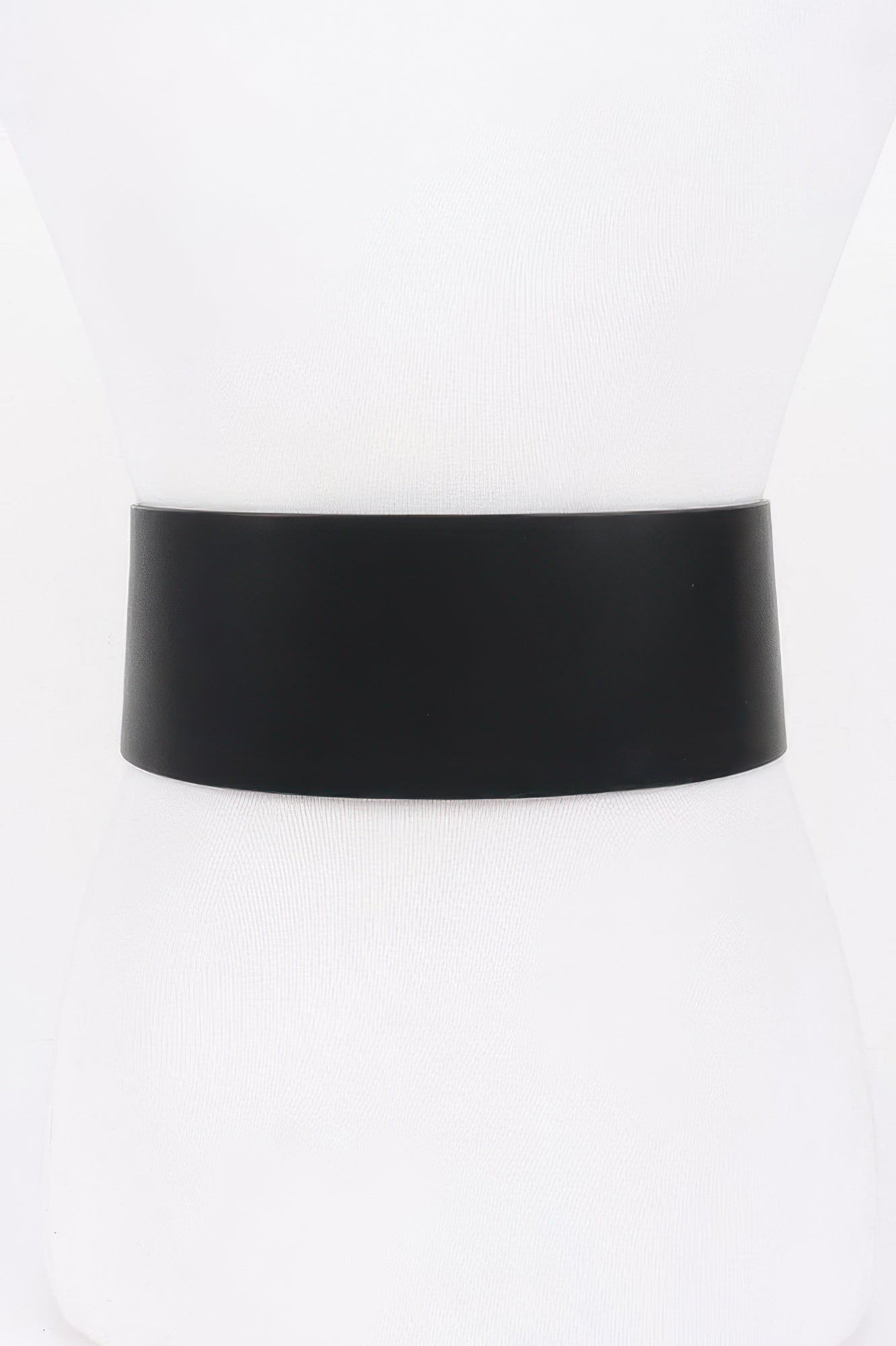 Faux Leather Plus Size Waist Belt