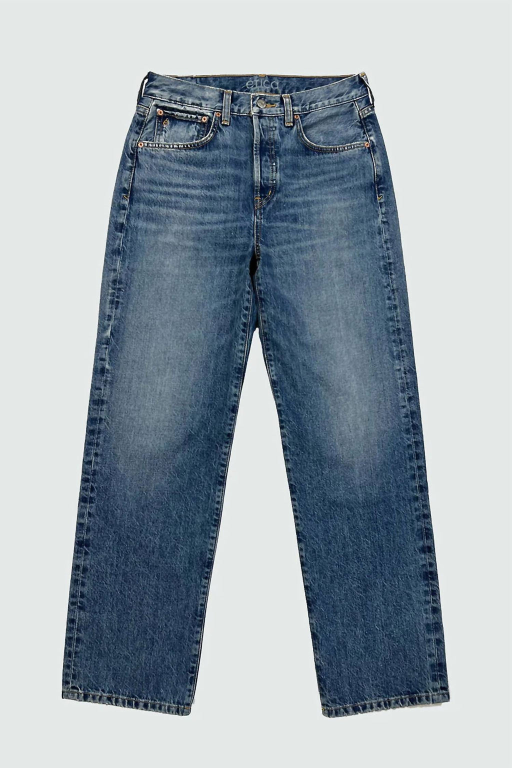 Altin Straight Loose Fit Jeans In Blue