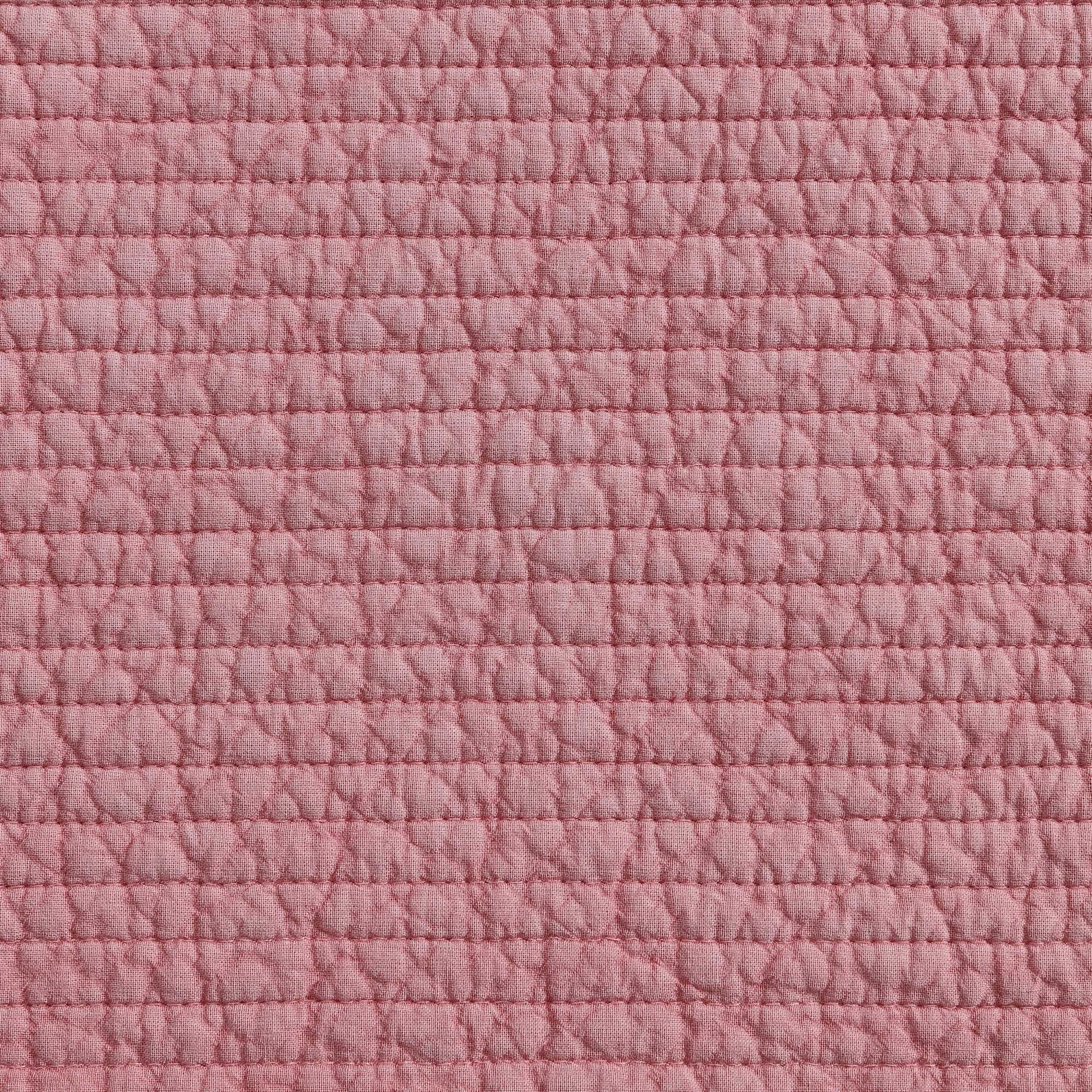 Nautica Seashore Stitch Pink King Quilt Set