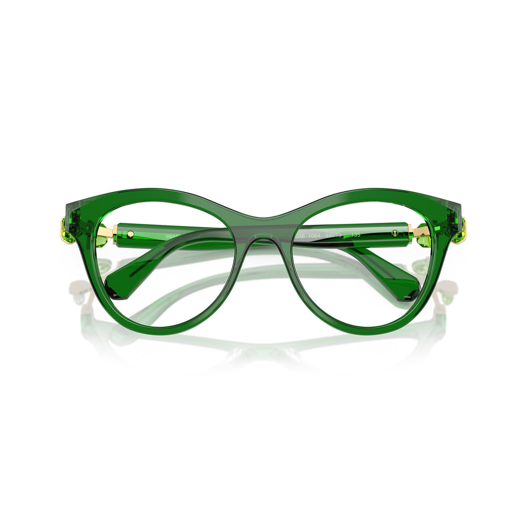 Cat-Eye Sunglasses With Tortoiseshell Acetate Frame And Gold Accents