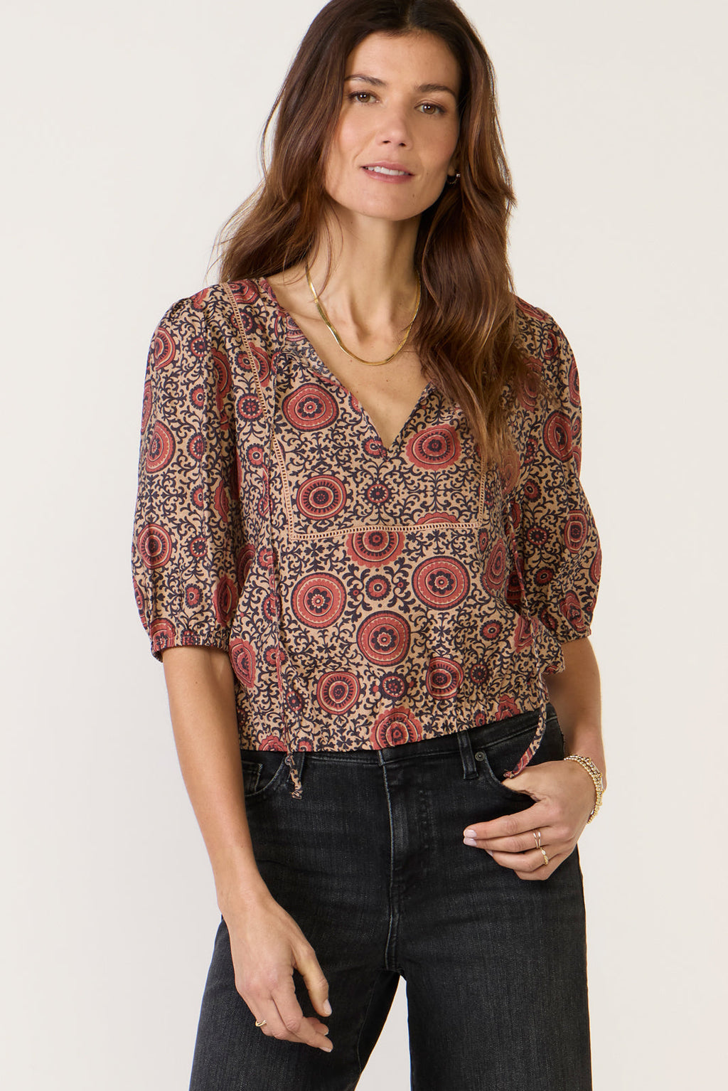 Women's Mckenna Puff Sleeve Blouse