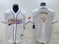 Men's Minnesota Vikings White Game Jersey1