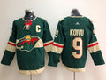 Men's Minnesota Wild Mikko Koivu #9 Green Home Breakaway Player jersey