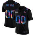 custom Minnesota Vikings Multi-Color 2020 Crucial Catch Vapor Untouchable Limited jersey Greyheather Stitched Jerseys Football Jerseys