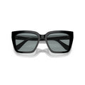 0Sk6013 Oversized Square Frame Sunglasses with Crystal Embellishments