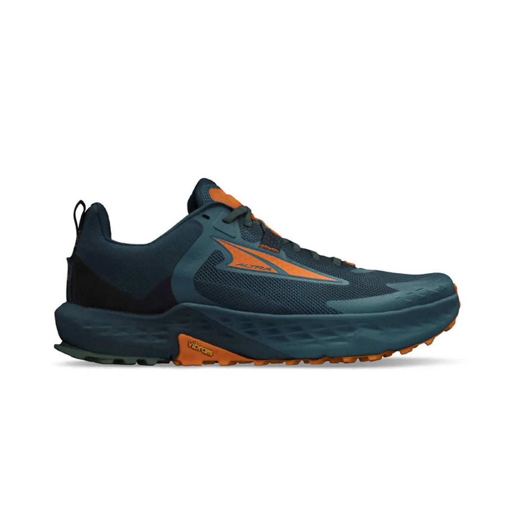 Men's Timp 5 Trail Running Shoes In Blue/orange