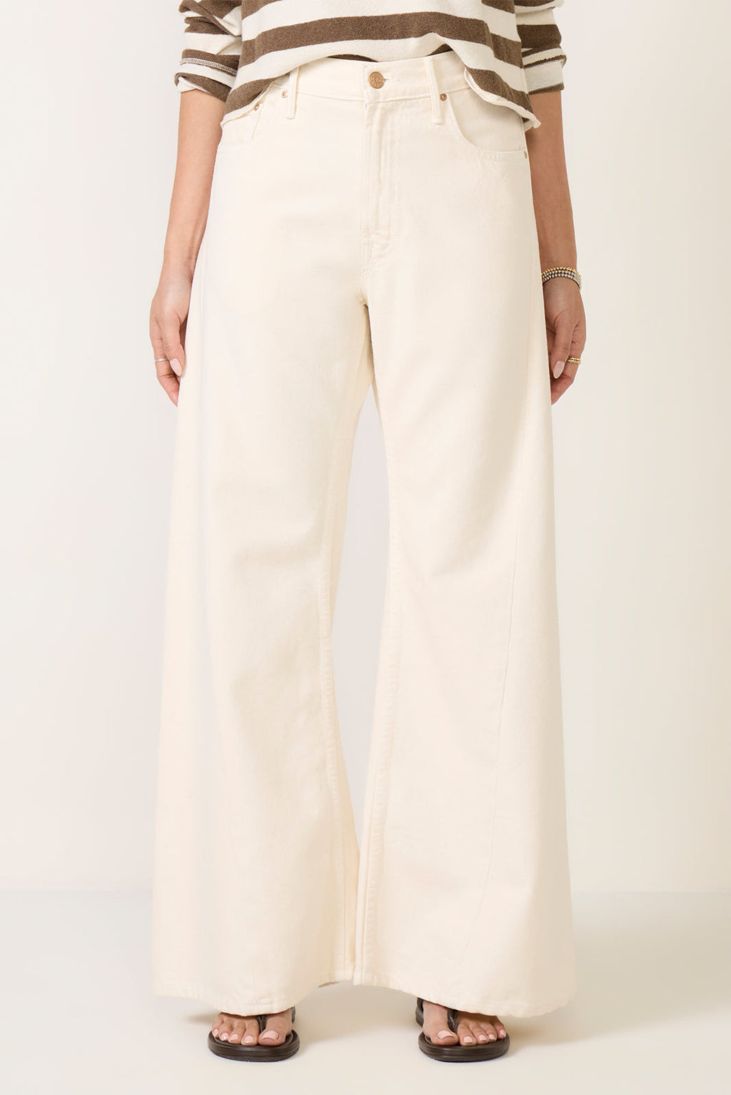 Women's Petite Lil Lemon Twist Sneak Wide Leg Jean