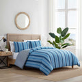 Nautica Gilpin Stripe Blue Full/Queen Comforter Set