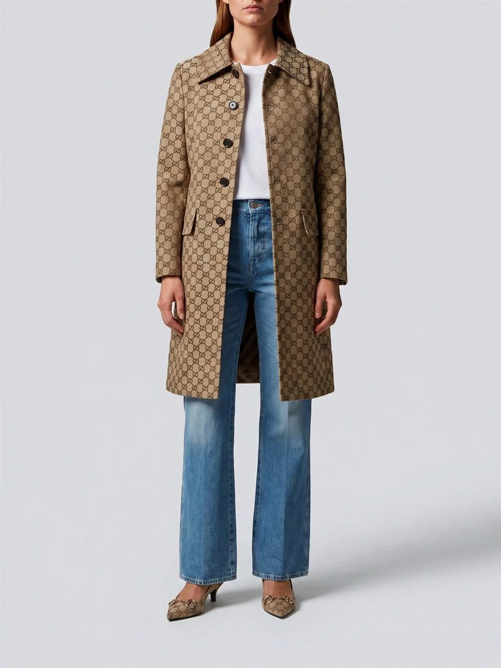 Gucci Women `Gg` Coat
