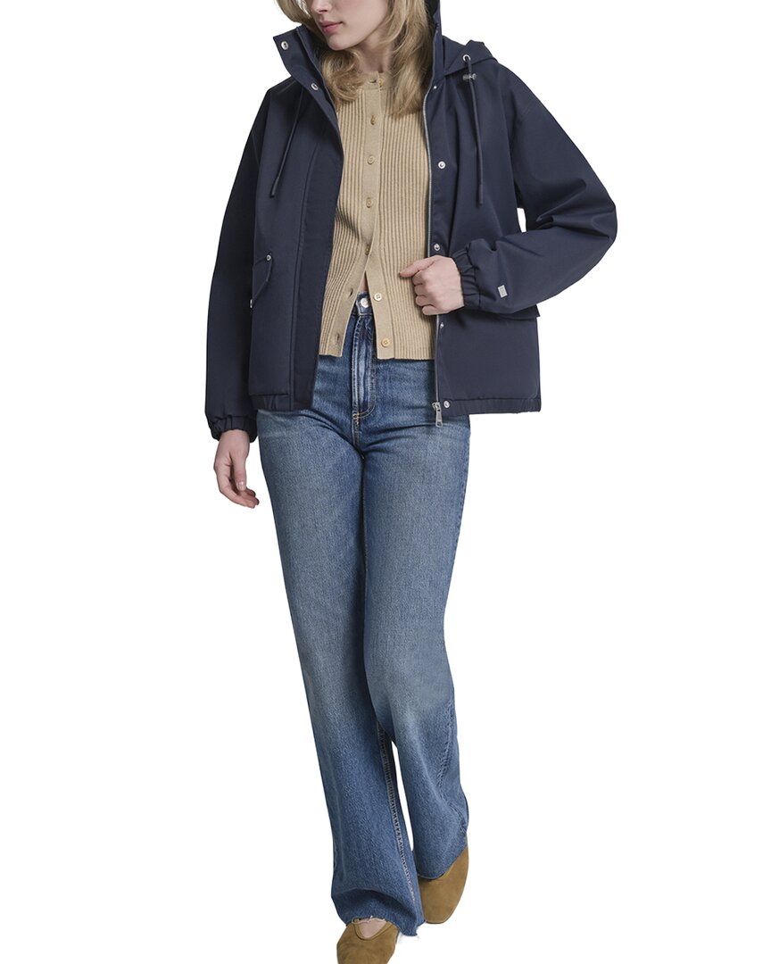 DKNY Short Rain Jacket