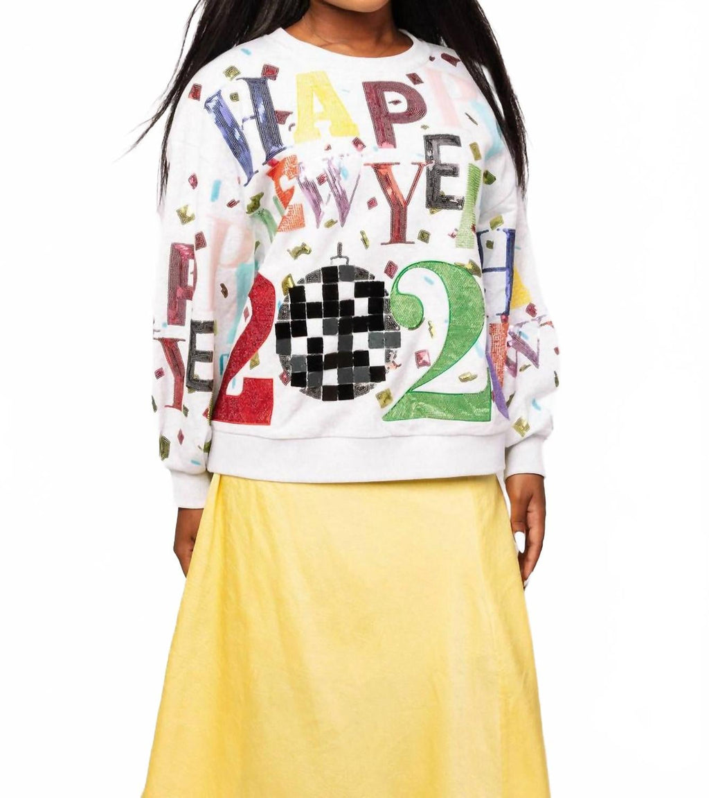 Happy New Year 2026 Sweatshirt In Grey