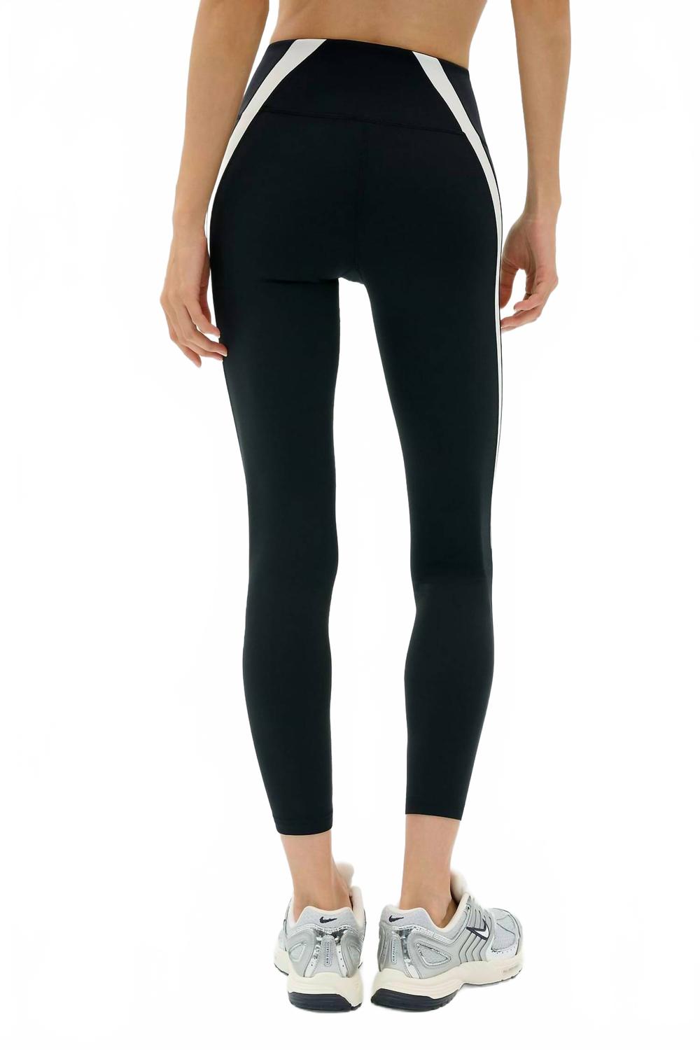 Miles High Waist Rigor Legging In Black/white