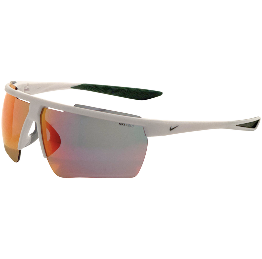 Nike Men's 75 mm White Sunglasses