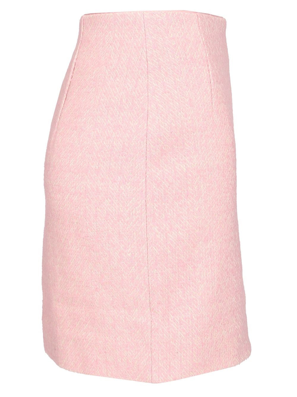 Rotate Women Bouclé Miniskirt