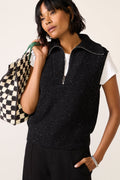 Women's Hally Half Zip Rib Vest