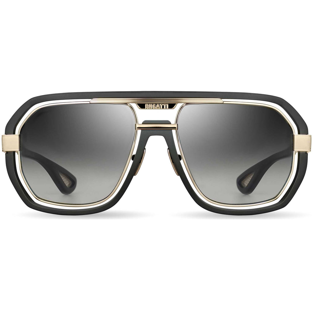 Bugatti Men's 58 mm Black Sunglasses