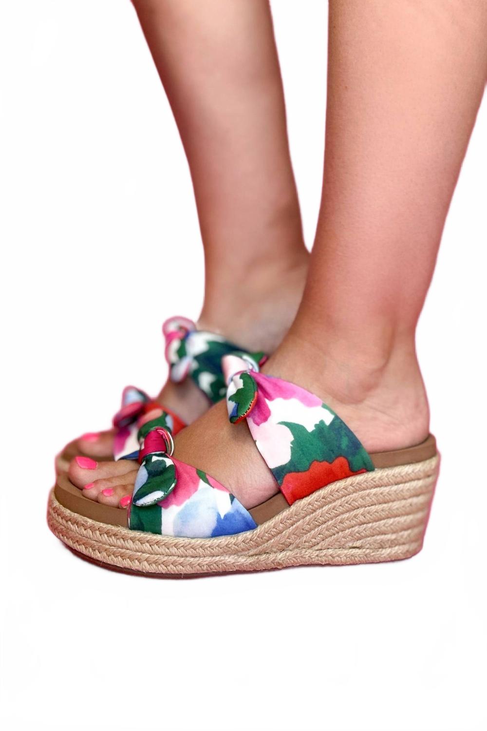 Women's Tie The Knot Wedge In Floral