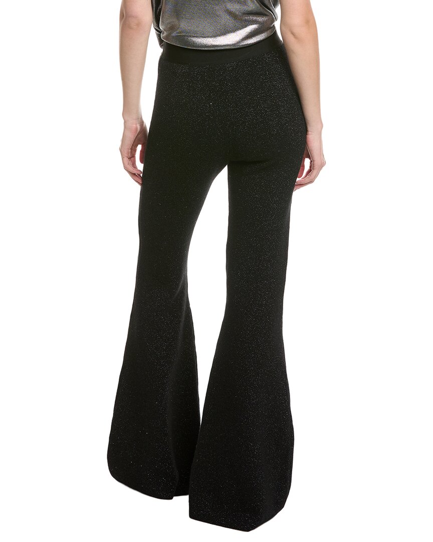 Palm Angels Wide Leg Knit Wool-Blend Pant