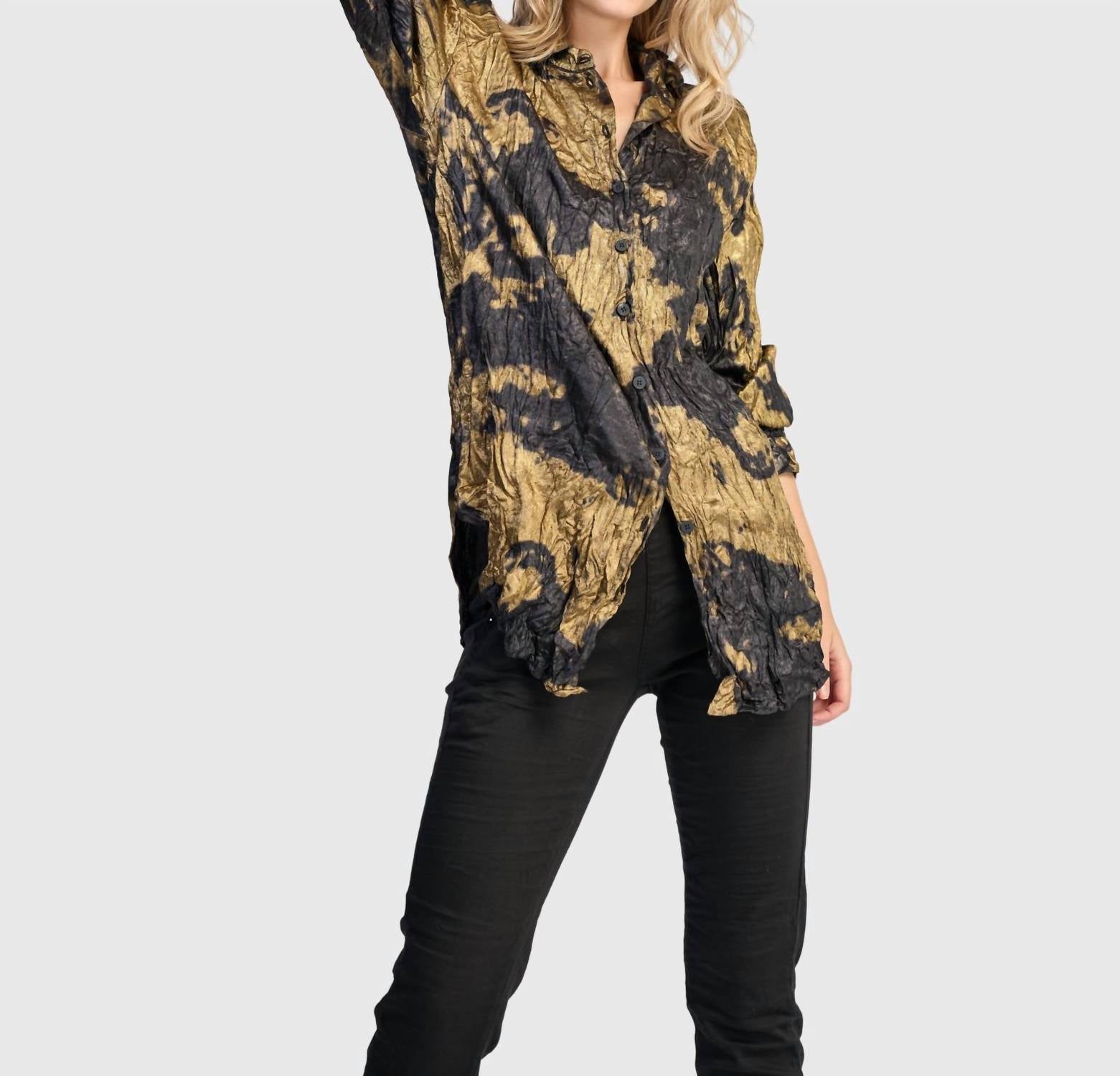 Afterglow Shirt In Gold