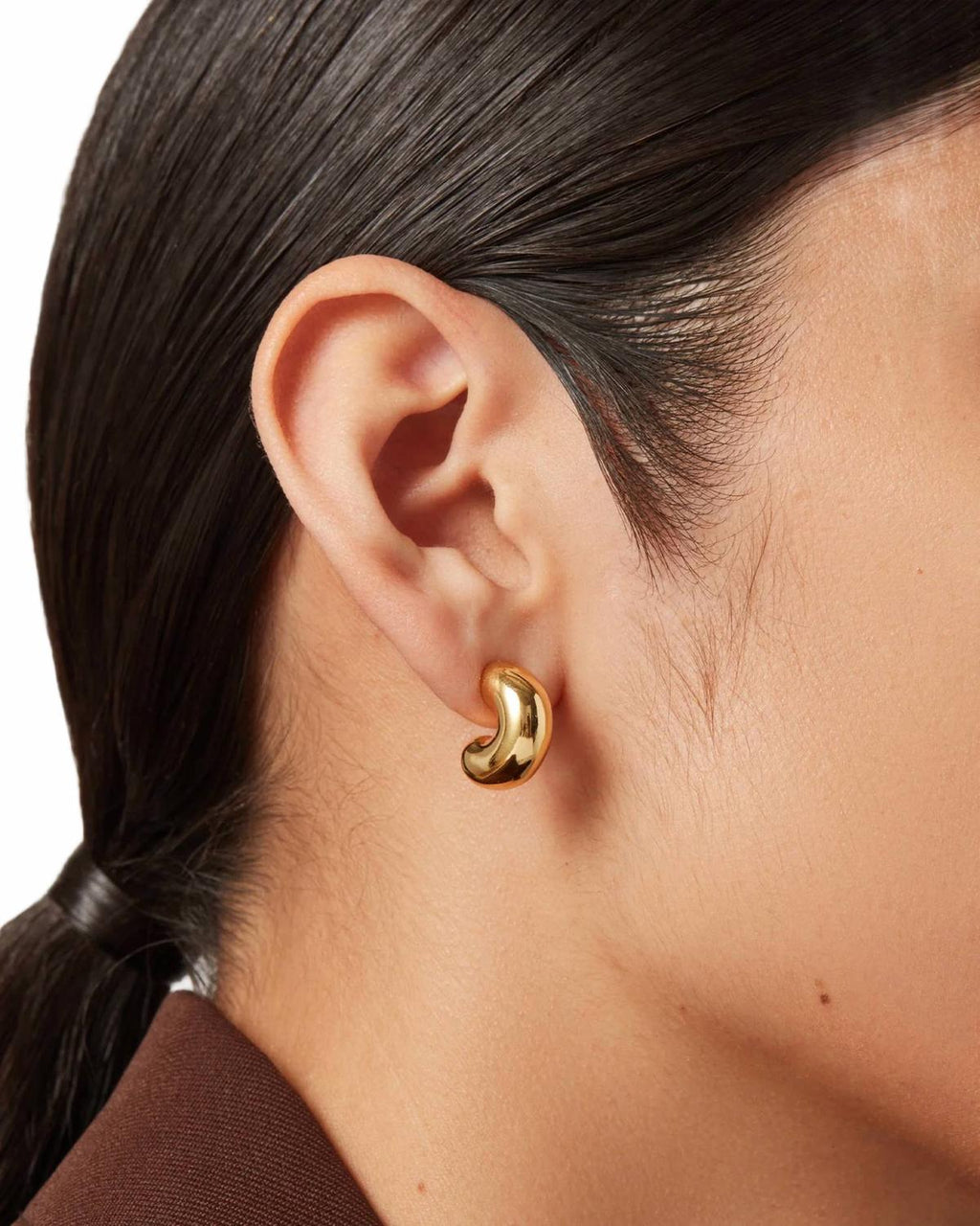 Small Tomme Hoops In Gold