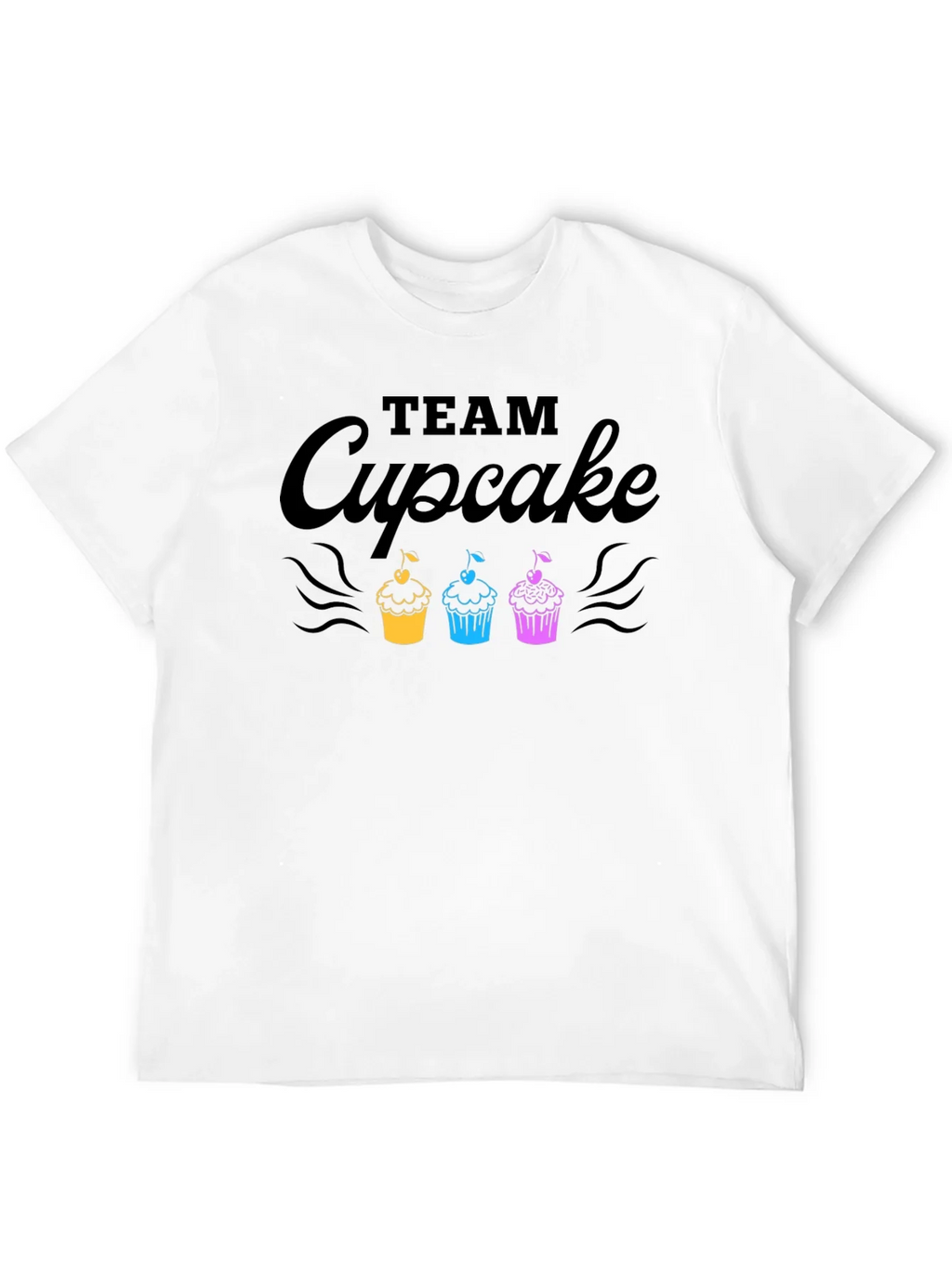 Team Cupcake Graphic Tee - Sweet Treat Shirt