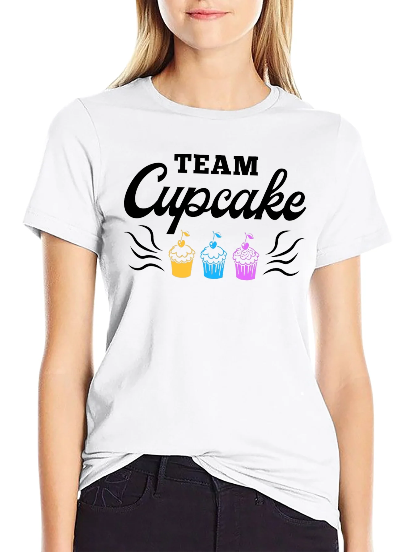 Team Cupcake Graphic Tee - Sweet Treat Shirt